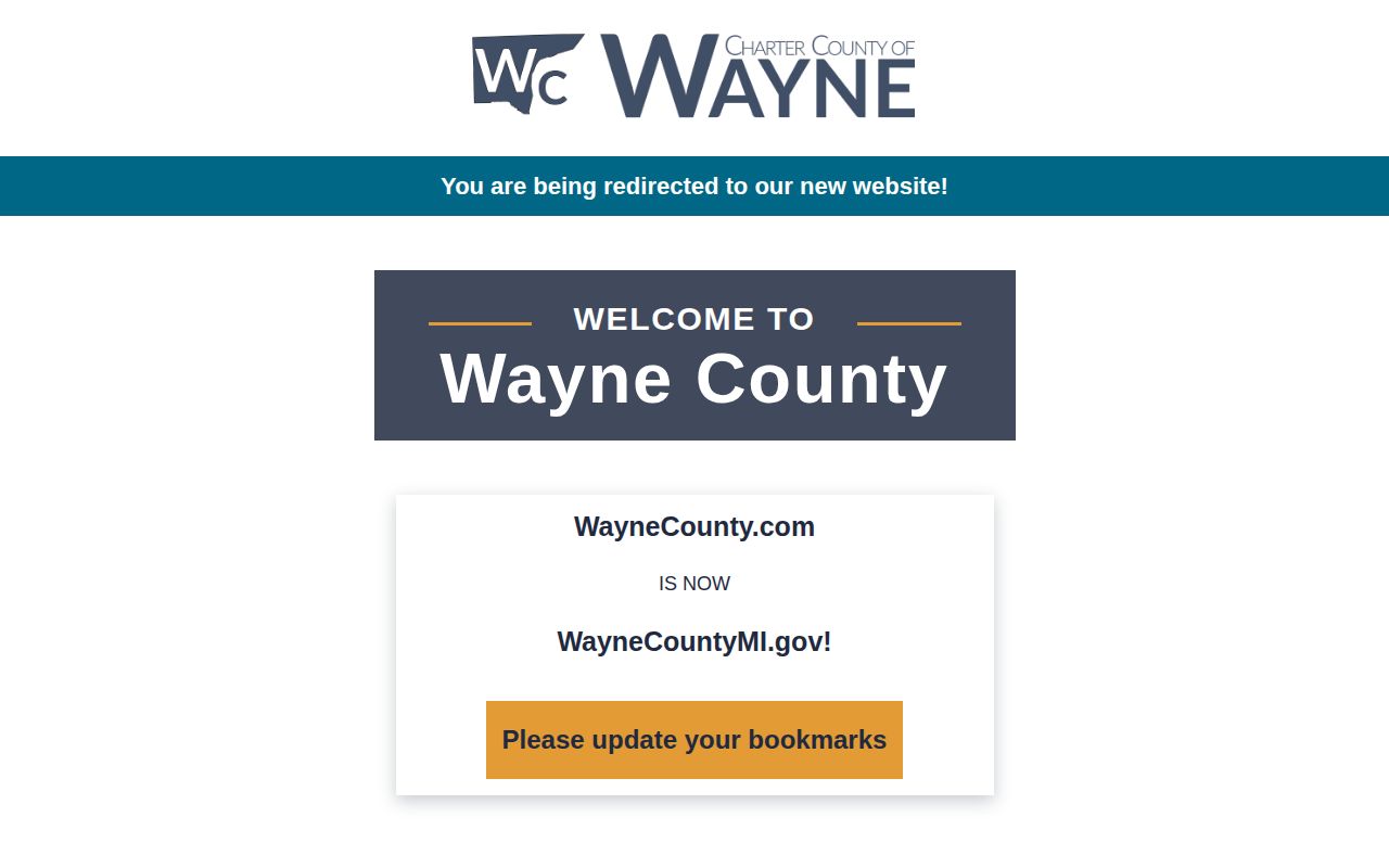 Wayne County Prosecutor Warrant Section official page